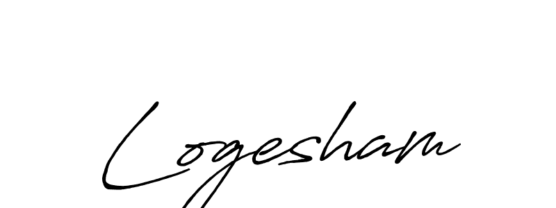 Make a beautiful signature design for name Logesham. Use this online signature maker to create a handwritten signature for free. Logesham signature style 7 images and pictures png