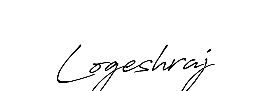 How to Draw Logeshraj signature style? Antro_Vectra_Bolder is a latest design signature styles for name Logeshraj. Logeshraj signature style 7 images and pictures png