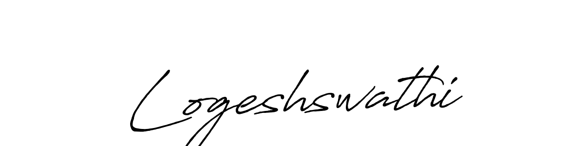 Make a short Logeshswathi signature style. Manage your documents anywhere anytime using Antro_Vectra_Bolder. Create and add eSignatures, submit forms, share and send files easily. Logeshswathi signature style 7 images and pictures png