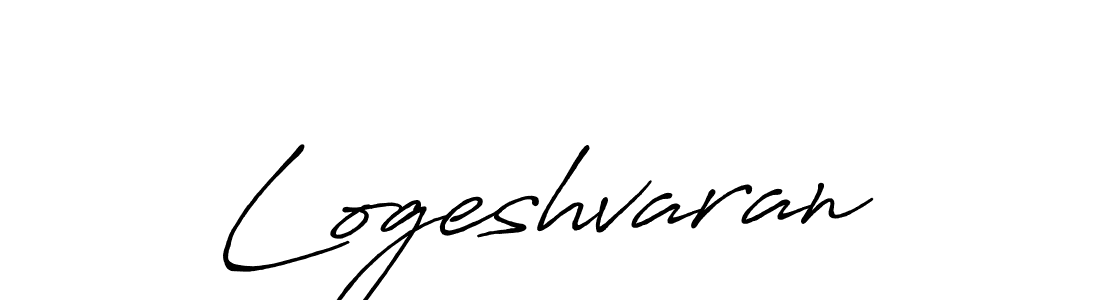Design your own signature with our free online signature maker. With this signature software, you can create a handwritten (Antro_Vectra_Bolder) signature for name Logeshvaran. Logeshvaran signature style 7 images and pictures png