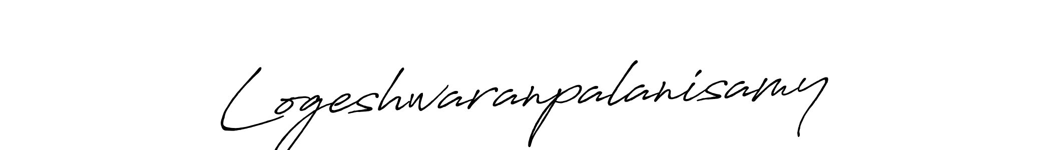 Design your own signature with our free online signature maker. With this signature software, you can create a handwritten (Antro_Vectra_Bolder) signature for name Logeshwaranpalanisamy. Logeshwaranpalanisamy signature style 7 images and pictures png