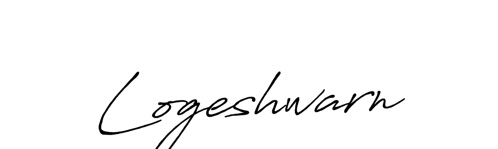 Also we have Logeshwarn name is the best signature style. Create professional handwritten signature collection using Antro_Vectra_Bolder autograph style. Logeshwarn signature style 7 images and pictures png