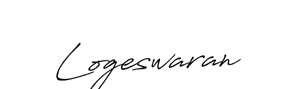 Logeswaran stylish signature style. Best Handwritten Sign (Antro_Vectra_Bolder) for my name. Handwritten Signature Collection Ideas for my name Logeswaran. Logeswaran signature style 7 images and pictures png