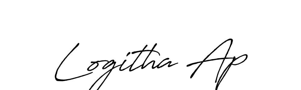 It looks lik you need a new signature style for name Logitha Ap. Design unique handwritten (Antro_Vectra_Bolder) signature with our free signature maker in just a few clicks. Logitha Ap signature style 7 images and pictures png