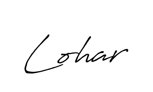 Design your own signature with our free online signature maker. With this signature software, you can create a handwritten (Antro_Vectra_Bolder) signature for name Lohar. Lohar signature style 7 images and pictures png