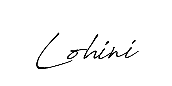 It looks lik you need a new signature style for name Lohini. Design unique handwritten (Antro_Vectra_Bolder) signature with our free signature maker in just a few clicks. Lohini signature style 7 images and pictures png