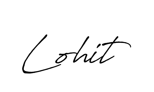 Lohit stylish signature style. Best Handwritten Sign (Antro_Vectra_Bolder) for my name. Handwritten Signature Collection Ideas for my name Lohit. Lohit signature style 7 images and pictures png