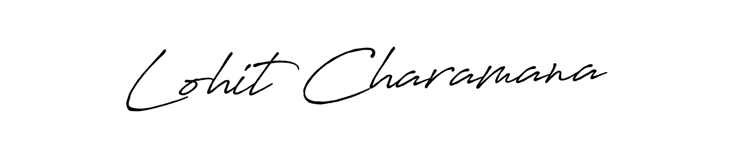 You can use this online signature creator to create a handwritten signature for the name Lohit Charamana. This is the best online autograph maker. Lohit Charamana signature style 7 images and pictures png