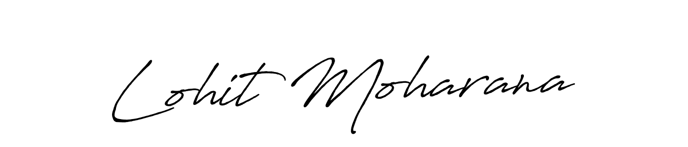 How to make Lohit Moharana signature? Antro_Vectra_Bolder is a professional autograph style. Create handwritten signature for Lohit Moharana name. Lohit Moharana signature style 7 images and pictures png