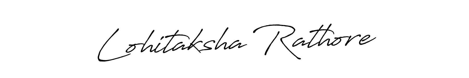 Use a signature maker to create a handwritten signature online. With this signature software, you can design (Antro_Vectra_Bolder) your own signature for name Lohitaksha Rathore. Lohitaksha Rathore signature style 7 images and pictures png