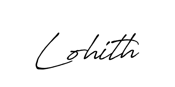 Make a beautiful signature design for name Lohith. Use this online signature maker to create a handwritten signature for free. Lohith signature style 7 images and pictures png