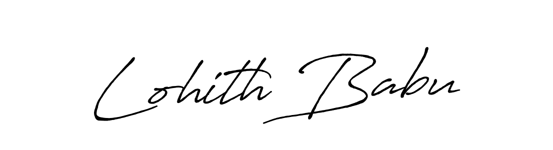 How to Draw Lohith Babu signature style? Antro_Vectra_Bolder is a latest design signature styles for name Lohith Babu. Lohith Babu signature style 7 images and pictures png