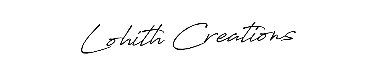 Also You can easily find your signature by using the search form. We will create Lohith Creations name handwritten signature images for you free of cost using Antro_Vectra_Bolder sign style. Lohith Creations signature style 7 images and pictures png