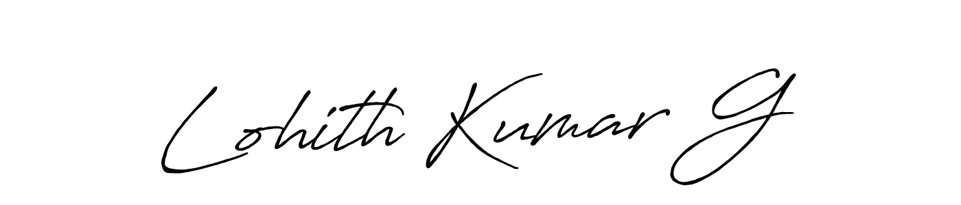 This is the best signature style for the Lohith Kumar G name. Also you like these signature font (Antro_Vectra_Bolder). Mix name signature. Lohith Kumar G signature style 7 images and pictures png