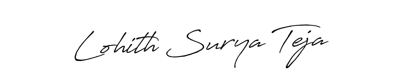 How to Draw Lohith Surya Teja signature style? Antro_Vectra_Bolder is a latest design signature styles for name Lohith Surya Teja. Lohith Surya Teja signature style 7 images and pictures png