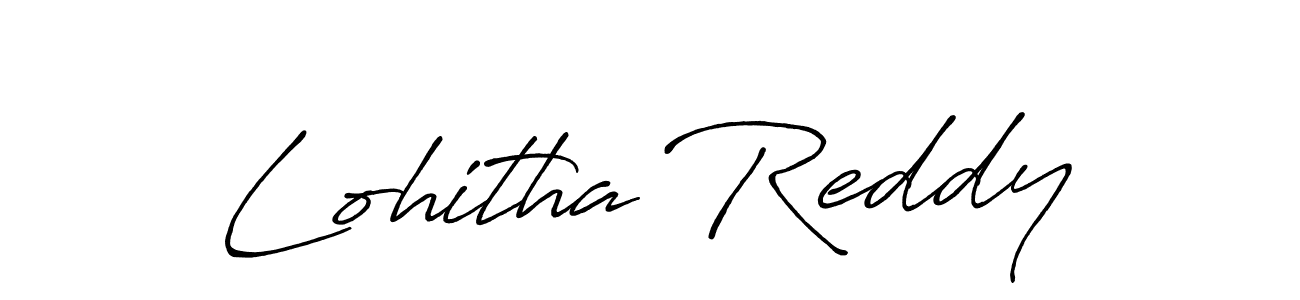 This is the best signature style for the Lohitha Reddy name. Also you like these signature font (Antro_Vectra_Bolder). Mix name signature. Lohitha Reddy signature style 7 images and pictures png