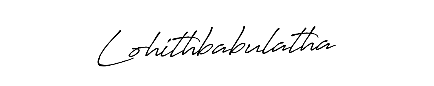 How to Draw Lohithbabulatha signature style? Antro_Vectra_Bolder is a latest design signature styles for name Lohithbabulatha. Lohithbabulatha signature style 7 images and pictures png