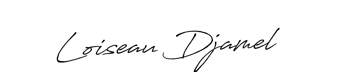 How to Draw Loiseau Djamel signature style? Antro_Vectra_Bolder is a latest design signature styles for name Loiseau Djamel. Loiseau Djamel signature style 7 images and pictures png