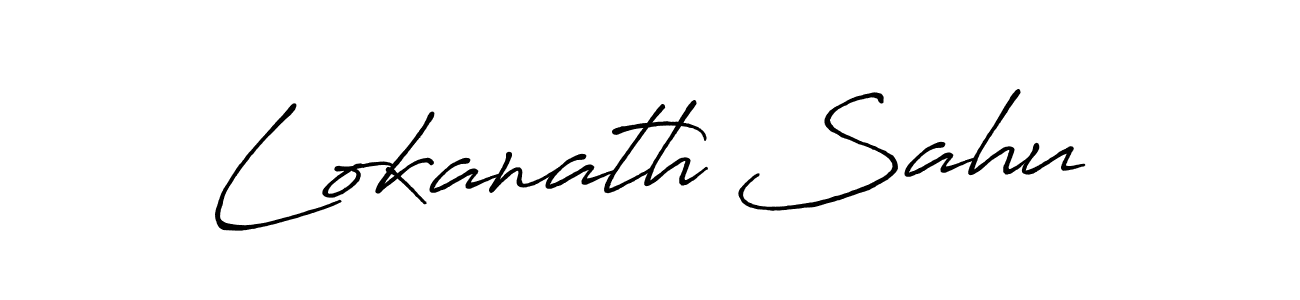 Also You can easily find your signature by using the search form. We will create Lokanath Sahu name handwritten signature images for you free of cost using Antro_Vectra_Bolder sign style. Lokanath Sahu signature style 7 images and pictures png