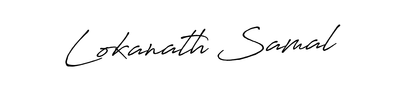 Make a beautiful signature design for name Lokanath Samal. Use this online signature maker to create a handwritten signature for free. Lokanath Samal signature style 7 images and pictures png