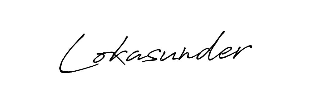 It looks lik you need a new signature style for name Lokasunder. Design unique handwritten (Antro_Vectra_Bolder) signature with our free signature maker in just a few clicks. Lokasunder signature style 7 images and pictures png