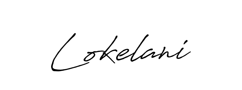 Once you've used our free online signature maker to create your best signature Antro_Vectra_Bolder style, it's time to enjoy all of the benefits that Lokelani name signing documents. Lokelani signature style 7 images and pictures png