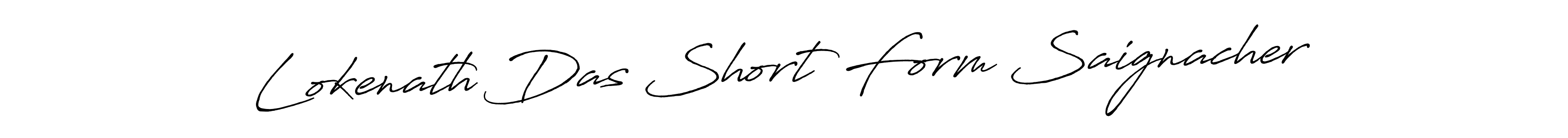 if you are searching for the best signature style for your name Lokenath Das Short Form Saignacher. so please give up your signature search. here we have designed multiple signature styles  using Antro_Vectra_Bolder. Lokenath Das Short Form Saignacher signature style 7 images and pictures png