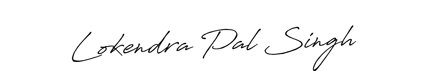 Design your own signature with our free online signature maker. With this signature software, you can create a handwritten (Antro_Vectra_Bolder) signature for name Lokendra Pal Singh. Lokendra Pal Singh signature style 7 images and pictures png