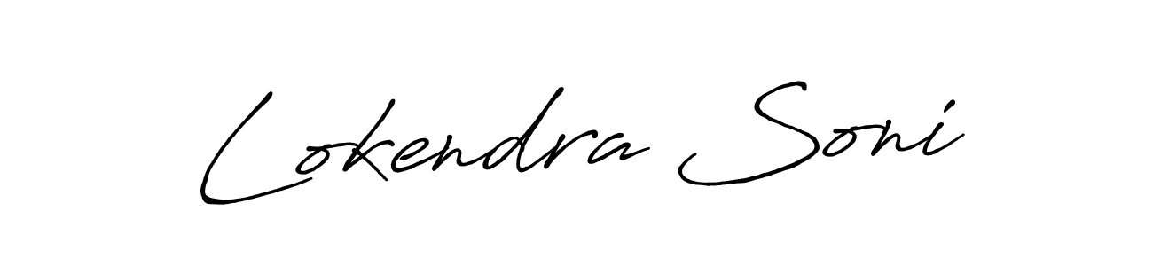 How to Draw Lokendra Soni signature style? Antro_Vectra_Bolder is a latest design signature styles for name Lokendra Soni. Lokendra Soni signature style 7 images and pictures png