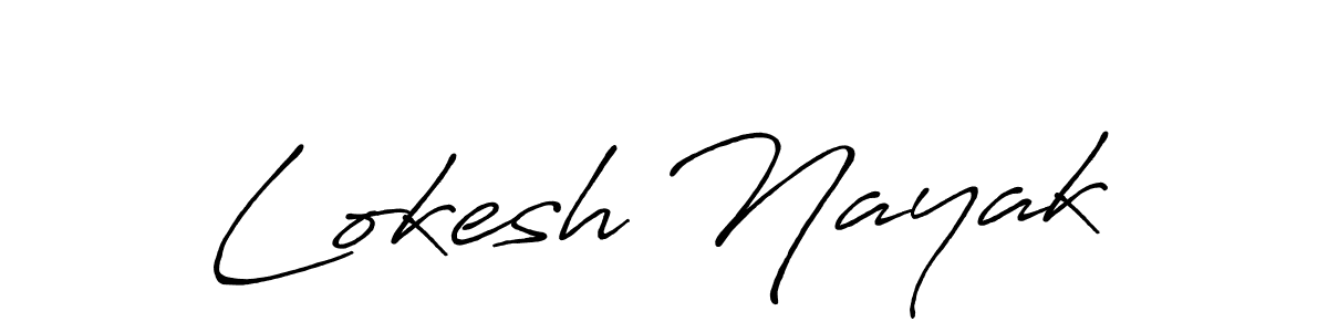 It looks lik you need a new signature style for name Lokesh Nayak. Design unique handwritten (Antro_Vectra_Bolder) signature with our free signature maker in just a few clicks. Lokesh Nayak signature style 7 images and pictures png