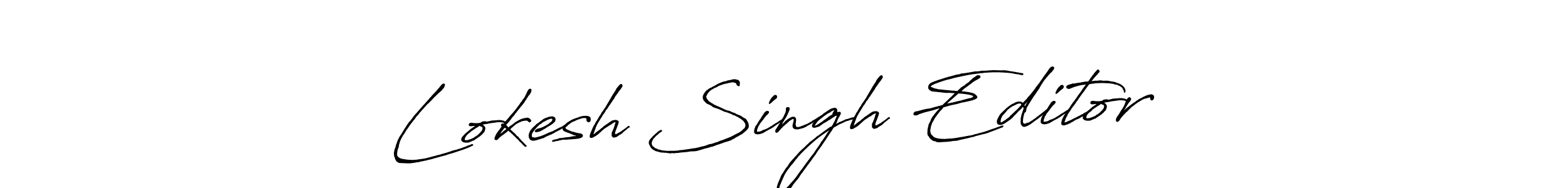 Similarly Antro_Vectra_Bolder is the best handwritten signature design. Signature creator online .You can use it as an online autograph creator for name Lokesh Singh Editor♥️. Lokesh Singh Editor♥️ signature style 7 images and pictures png