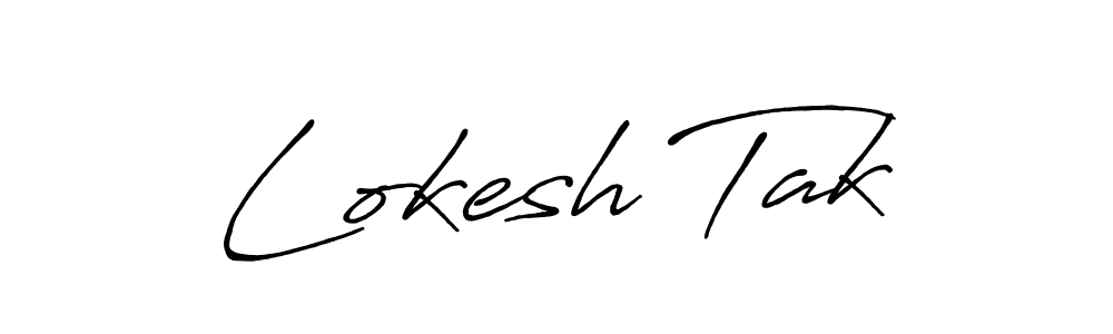Similarly Antro_Vectra_Bolder is the best handwritten signature design. Signature creator online .You can use it as an online autograph creator for name Lokesh Tak. Lokesh Tak signature style 7 images and pictures png