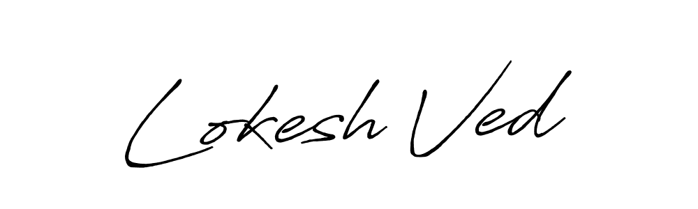 You can use this online signature creator to create a handwritten signature for the name Lokesh Ved. This is the best online autograph maker. Lokesh Ved signature style 7 images and pictures png