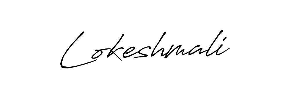 How to Draw Lokeshmali signature style? Antro_Vectra_Bolder is a latest design signature styles for name Lokeshmali. Lokeshmali signature style 7 images and pictures png