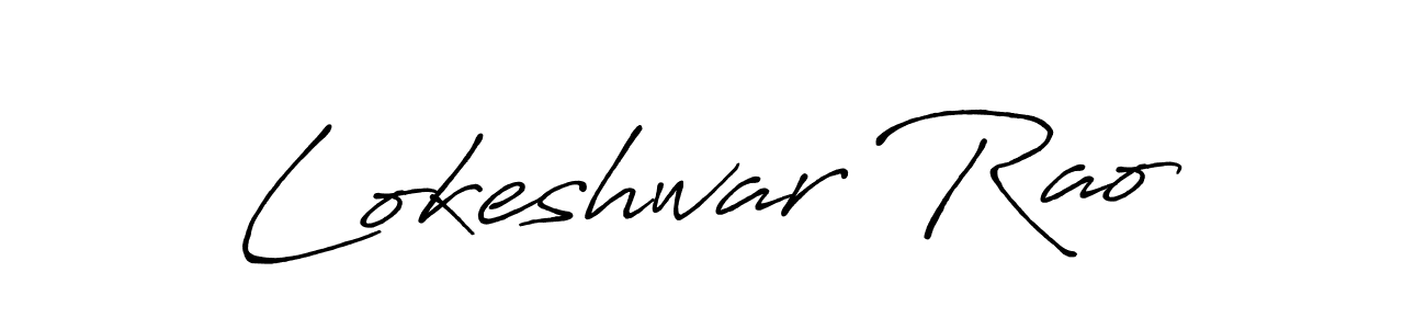 Make a beautiful signature design for name Lokeshwar Rao. Use this online signature maker to create a handwritten signature for free. Lokeshwar Rao signature style 7 images and pictures png