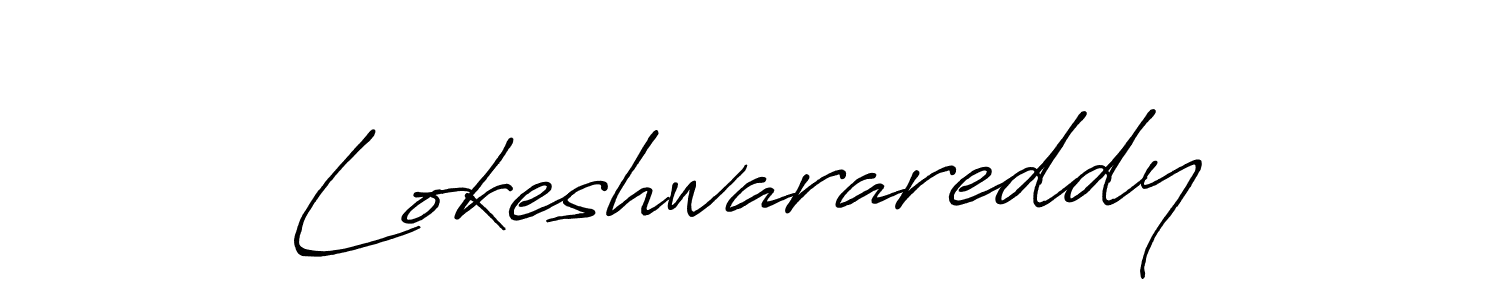 This is the best signature style for the Lokeshwarareddy name. Also you like these signature font (Antro_Vectra_Bolder). Mix name signature. Lokeshwarareddy signature style 7 images and pictures png