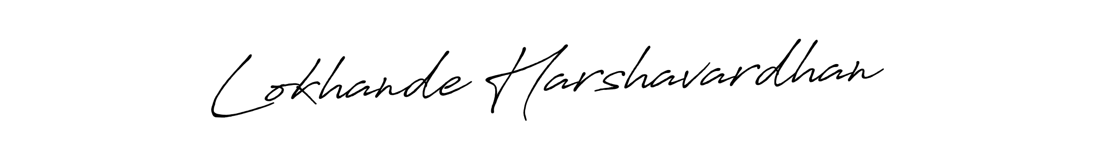 You can use this online signature creator to create a handwritten signature for the name Lokhande Harshavardhan. This is the best online autograph maker. Lokhande Harshavardhan signature style 7 images and pictures png