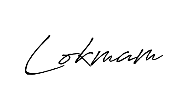 Make a beautiful signature design for name Lokmam. Use this online signature maker to create a handwritten signature for free. Lokmam signature style 7 images and pictures png