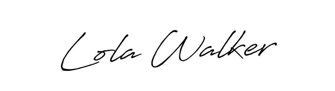 Here are the top 10 professional signature styles for the name Lola Walker. These are the best autograph styles you can use for your name. Lola Walker signature style 7 images and pictures png