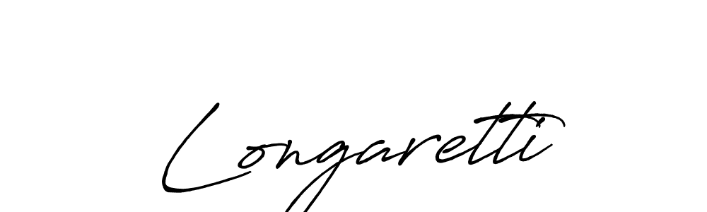 Once you've used our free online signature maker to create your best signature Antro_Vectra_Bolder style, it's time to enjoy all of the benefits that Longaretti name signing documents. Longaretti signature style 7 images and pictures png
