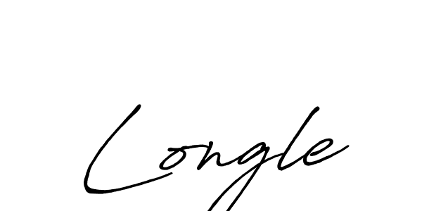 It looks lik you need a new signature style for name Longle. Design unique handwritten (Antro_Vectra_Bolder) signature with our free signature maker in just a few clicks. Longle signature style 7 images and pictures png