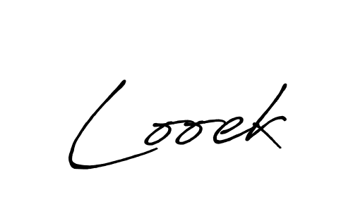 It looks lik you need a new signature style for name Looek. Design unique handwritten (Antro_Vectra_Bolder) signature with our free signature maker in just a few clicks. Looek signature style 7 images and pictures png