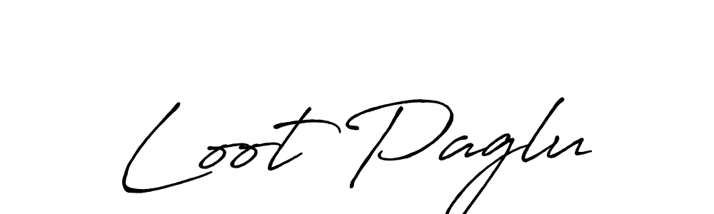 Make a beautiful signature design for name Loot Paglu. Use this online signature maker to create a handwritten signature for free. Loot Paglu signature style 7 images and pictures png