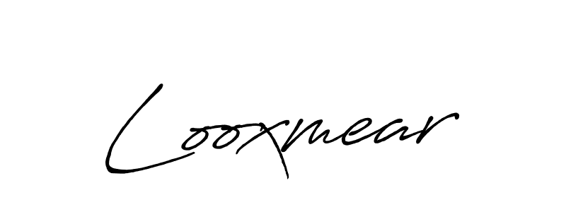 Best and Professional Signature Style for Looxmear. Antro_Vectra_Bolder Best Signature Style Collection. Looxmear signature style 7 images and pictures png