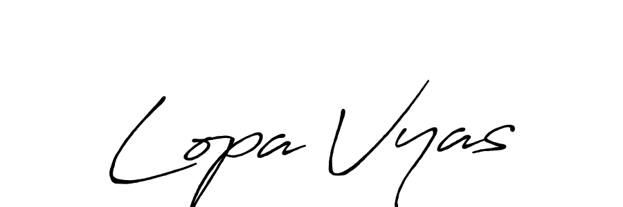 Here are the top 10 professional signature styles for the name Lopa Vyas. These are the best autograph styles you can use for your name. Lopa Vyas signature style 7 images and pictures png