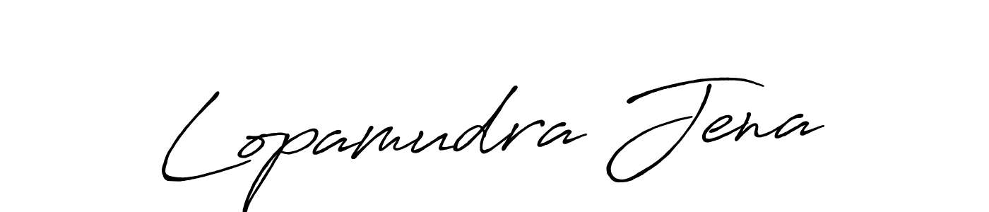 Similarly Antro_Vectra_Bolder is the best handwritten signature design. Signature creator online .You can use it as an online autograph creator for name Lopamudra Jena. Lopamudra Jena signature style 7 images and pictures png