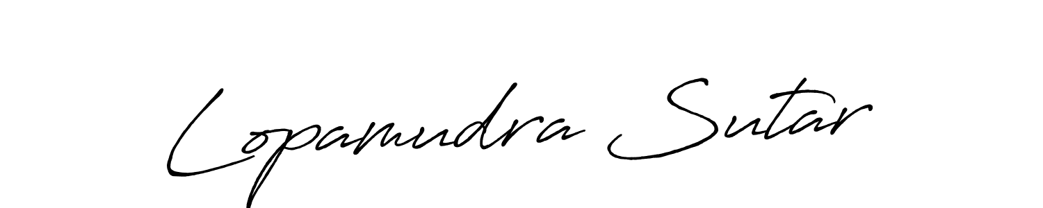 You can use this online signature creator to create a handwritten signature for the name Lopamudra Sutar. This is the best online autograph maker. Lopamudra Sutar signature style 7 images and pictures png