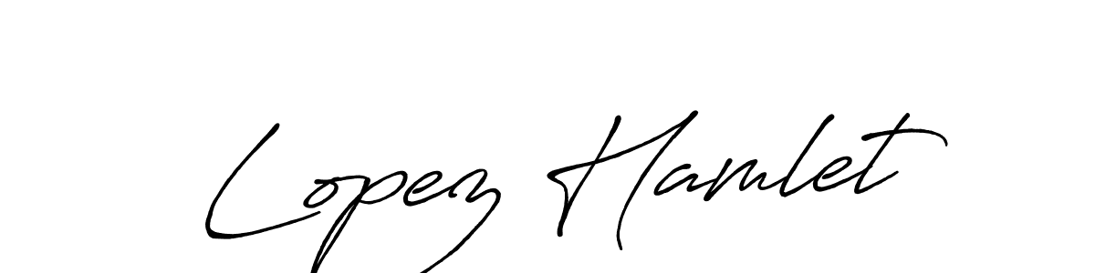 The best way (Antro_Vectra_Bolder) to make a short signature is to pick only two or three words in your name. The name Lopez Hamlet include a total of six letters. For converting this name. Lopez Hamlet signature style 7 images and pictures png