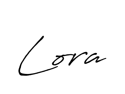 Use a signature maker to create a handwritten signature online. With this signature software, you can design (Antro_Vectra_Bolder) your own signature for name Lora. Lora signature style 7 images and pictures png