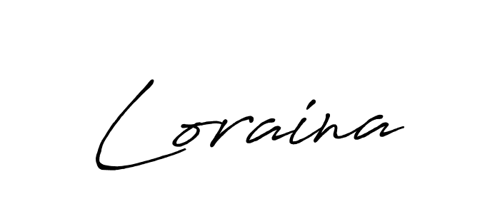 Once you've used our free online signature maker to create your best signature Antro_Vectra_Bolder style, it's time to enjoy all of the benefits that Loraina name signing documents. Loraina signature style 7 images and pictures png